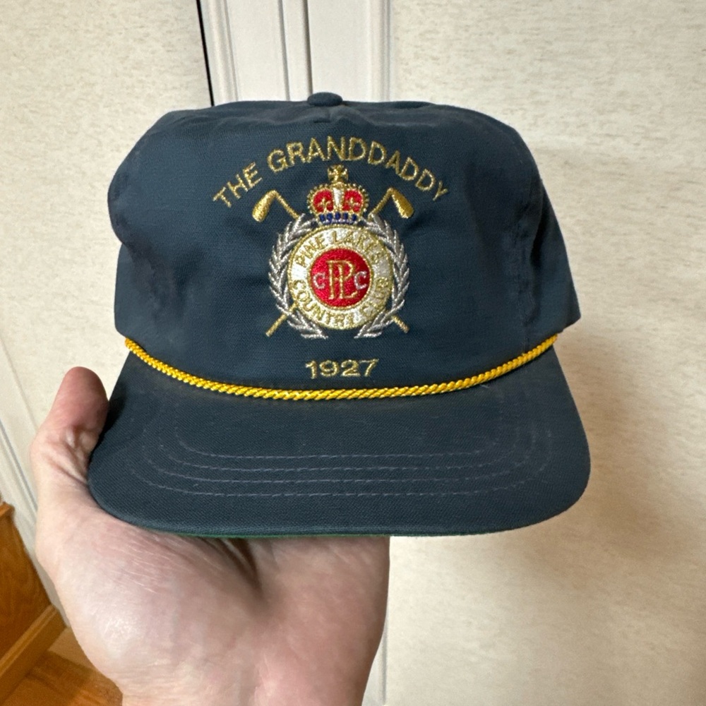 Vintage Golf Strapback Hat Pine Lakes Country Club The Grandaddy South Carolina
